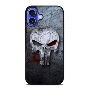 THE BLOODY PUNISHER SKULL iPhone 16 Case