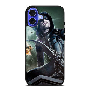 THE GREEN ARROW DC COMICS iPhone 16 Case THE GREEN ARROW DC COMICS iPhone 16 Case