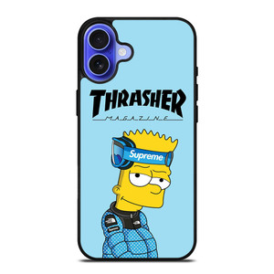 THRASHER MAGAZINE BART iPhone 16 Case