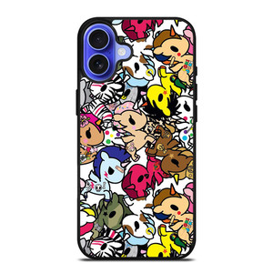 TOKIDOKI UNICORNO COLLAGE iPhone 16 Case