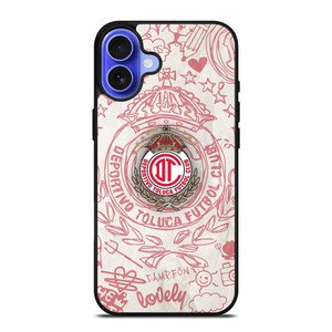 TOLUCA DEPORTIVO ART iPhone 16 Case TOLUCA DEPORTIVO ART iPhone 16 Case
