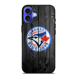 TORONTO BLUE JAYS WOODEN iPhone 16 Case TORONTO BLUE JAYS WOODEN iPhone 16 Case
