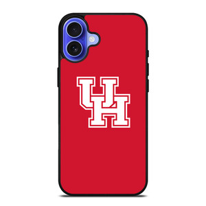 UNIVERSITY OF HOUSTON COUGARS LOGO iPhone 16 Case