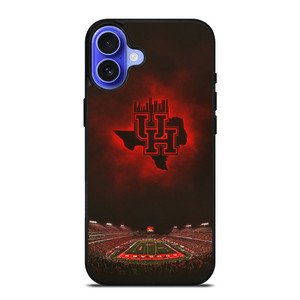 UNIVERSITY OF HOUSTON COUGARS STADIUM iPhone 16 Case UNIVERSITY OF HOUSTON COUGARS STADIUM iPhone 16 Case