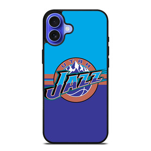 UTAH JAZZ LOGO iPhone 16 Case UTAH JAZZ LOGO iPhone 16 Case