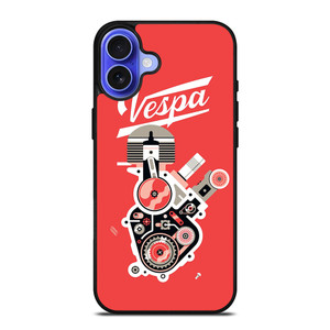 VESPA ENGINE iPhone 16 Case VESPA ENGINE iPhone 16 Case
