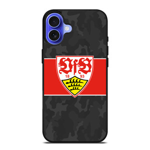 VFB STUTTGART LOGO CAMO iPhone 16 Case VFB STUTTGART LOGO CAMO iPhone 16 Case