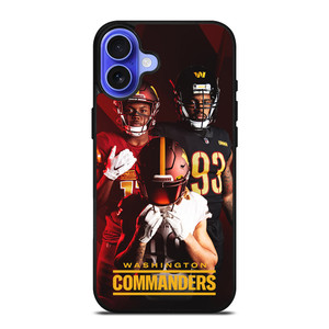 WASHINGTON COMMANDERS PLAYERS iPhone 16 Case