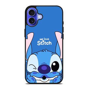 WE LOVE STITCH iPhone 16 Case WE LOVE STITCH iPhone 16 Case