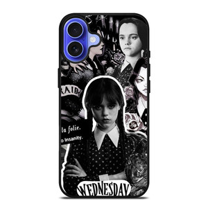 WEDNESDAY ART COLLAGE iPhone 16 Case