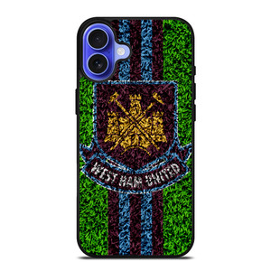 WEST HAM UNITED LOGO ART iPhone 16 Case WEST HAM UNITED LOGO ART iPhone 16 Case