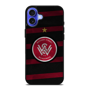 WESTERN SYDNEY WANDERERS FC iPhone 16 Case WESTERN SYDNEY WANDERERS FC iPhone 16 Case