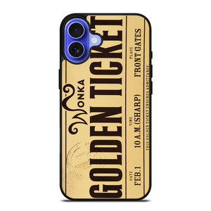 WILLY WONKA GOLDEN TICKET CHOCOLATE BAR iPhone 16 Case WILLY WONKA GOLDEN TICKET CHOCOLATE BAR iPhone 16 Case