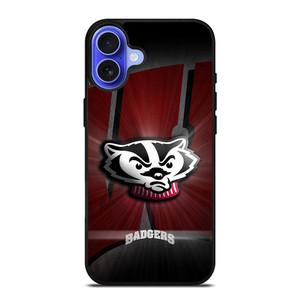 WISCONSIN BADGERS iPhone 16 Case WISCONSIN BADGERS iPhone 16 Case