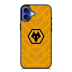 WOLVERHAMPTON WANDERERS FC LOGO iPhone 16 Case WOLVERHAMPTON WANDERERS FC LOGO iPhone 16 Case