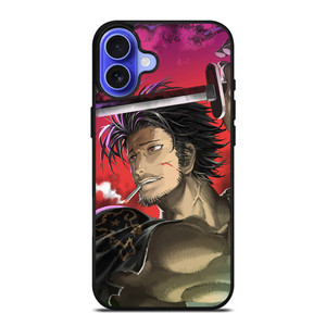 YAMI BLACK CLOVER COOL 2 iPhone 16 Case YAMI BLACK CLOVER COOL 2 iPhone 16 Case