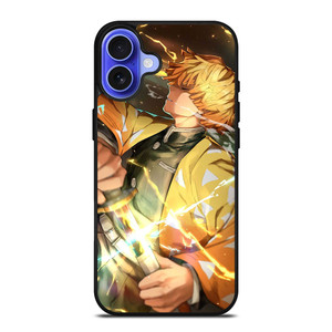 ZENITSU AGATSUMA DEMON SLAYER iPhone 16 Case ZENITSU AGATSUMA DEMON SLAYER iPhone 16 Case