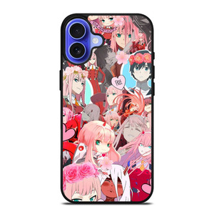 ZERO TWO COLLAGE ANIME iPhone 16 Case ZERO TWO COLLAGE ANIME iPhone 16 Case