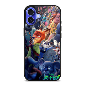 ZOOTOPIA CHARACTERS iPhone 16 Case ZOOTOPIA CHARACTERS iPhone 16 Case