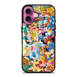ALL DISNEY CHARACTERS 3 iPhone 16 Plus Case