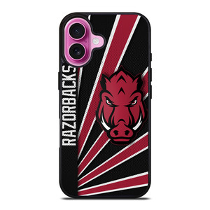 ARKANSAS RAZORBACKS LOGO 2 iPhone 16 Plus Case