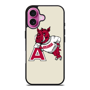ARKANSAS RAZORBACKS iPhone 16 Plus Case