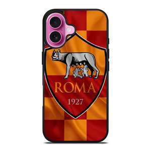 AS ROMA FC LOGO iPhone 16 Plus Case AS ROMA FC LOGO iPhone 16 Plus Case