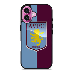 ASTON VILLA FC LOGO EPL 2 iPhone 16 Plus Case
