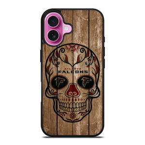 ATLANTA FALCONS SKULL iPhone 16 Plus Case