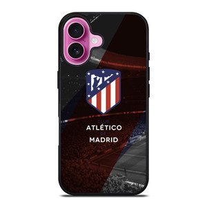 ATLETICO MADRID LOGO 3 iPhone 16 Plus Case