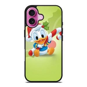 BABY DONALD DUCK CHRISTMAS iPhone 16 Plus Case BABY DONALD DUCK CHRISTMAS iPhone 16 Plus Case
