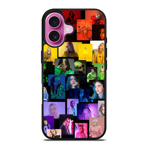 BILLIE EILISH COOL COLLAGE iPhone 16 Plus Case BILLIE EILISH COOL COLLAGE iPhone 16 Plus Case