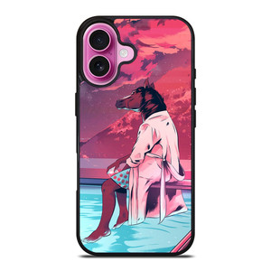 BOJACK HORSEMAN SUNSET iPhone 16 Plus Case BOJACK HORSEMAN SUNSET iPhone 16 Plus Case