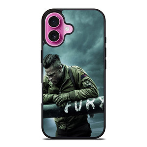 BRAD PITT FURY iPhone 16 Plus Case BRAD PITT FURY iPhone 16 Plus Case