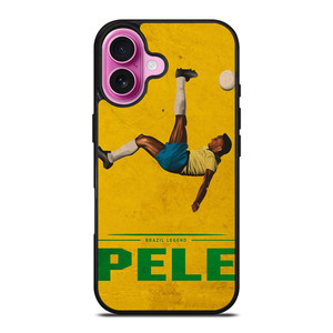 BRAZIL LEGEND PELE iPhone 16 Plus Case BRAZIL LEGEND PELE iPhone 16 Plus Case