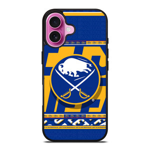 BUFALLO SABRES LOGO 2 iPhone 16 Plus Case