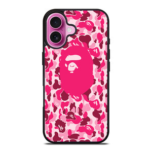 CAMO BAPE LOGO 4 iPhone 16 Plus Case