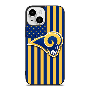 LA RAMS LOGO NFL iPhone 13 Mini Case LA RAMS LOGO NFL iPhone 13 Mini Case
