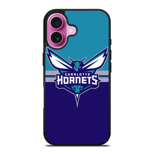 CHARLOTTE HORNETS LOGO 2 iPhone 16 Plus Case CHARLOTTE HORNETS LOGO 2 iPhone 16 Plus Case