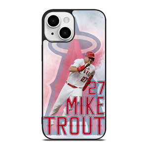 LA ANGELS OF ANAHEIM MIKE TROUT iPhone 13 Mini Case LA ANGELS OF ANAHEIM MIKE TROUT iPhone 13 Mini Case