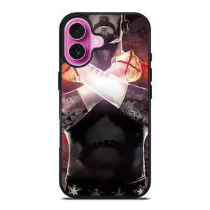 CM PUNK WWE ART iPhone 16 Plus Case
