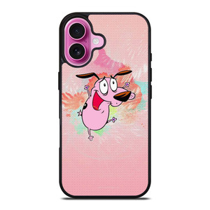 COURAGE THE COWARDLY DOG iPhone 16 Plus Case COURAGE THE COWARDLY DOG iPhone 16 Plus Case