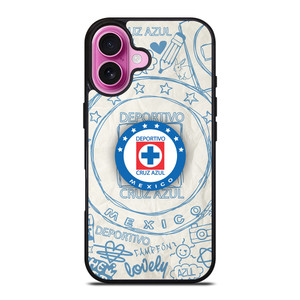 CRUZ AZUL DEPORTIVO ART iPhone 16 Plus Case CRUZ AZUL DEPORTIVO ART iPhone 16 Plus Case