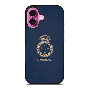 CRUZEIRO EC LOGO iPhone 16 Plus Case CRUZEIRO EC LOGO iPhone 16 Plus Case
