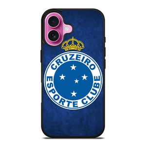 CRUZEIRO FC iPhone 16 Plus Case CRUZEIRO FC iPhone 16 Plus Case