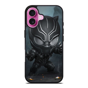 CUTE BLACK PANTHER MARVEL iPhone 16 Plus Case CUTE BLACK PANTHER MARVEL iPhone 16 Plus Case