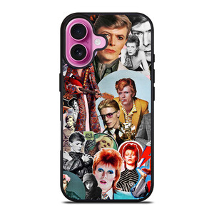 DAVID BOWIE COLLAGE iPhone 16 Plus Case