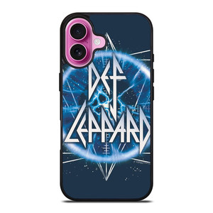 DEF LEPPARD LOGO ART iPhone 16 Plus Case DEF LEPPARD LOGO ART iPhone 16 Plus Case