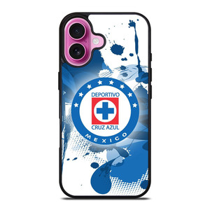 DEPORTIVO CRUZ AZUL ICON iPhone 16 Plus Case DEPORTIVO CRUZ AZUL ICON iPhone 16 Plus Case