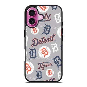 DETROIT TIGERS PATTERN 2 iPhone 16 Plus Case